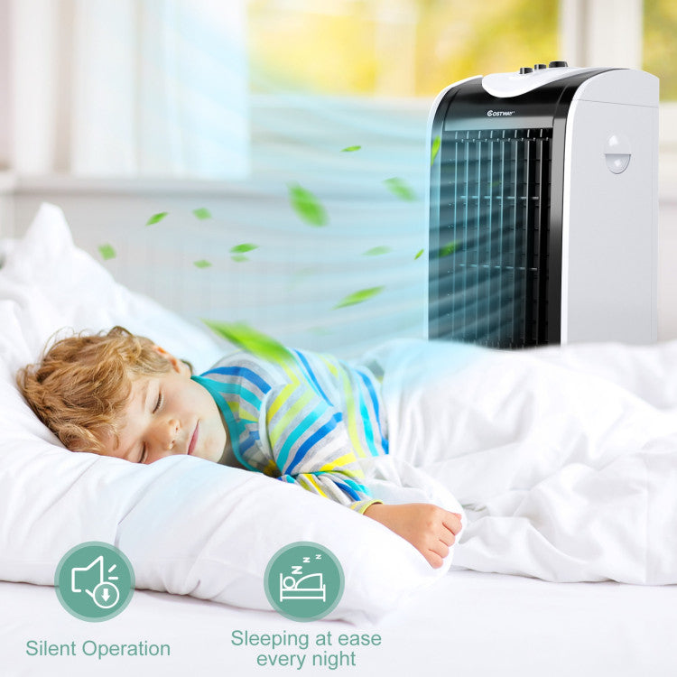 3-in-1 Evaporative Portable Air Cooler - Fan, Humidifier, Dehumidifier