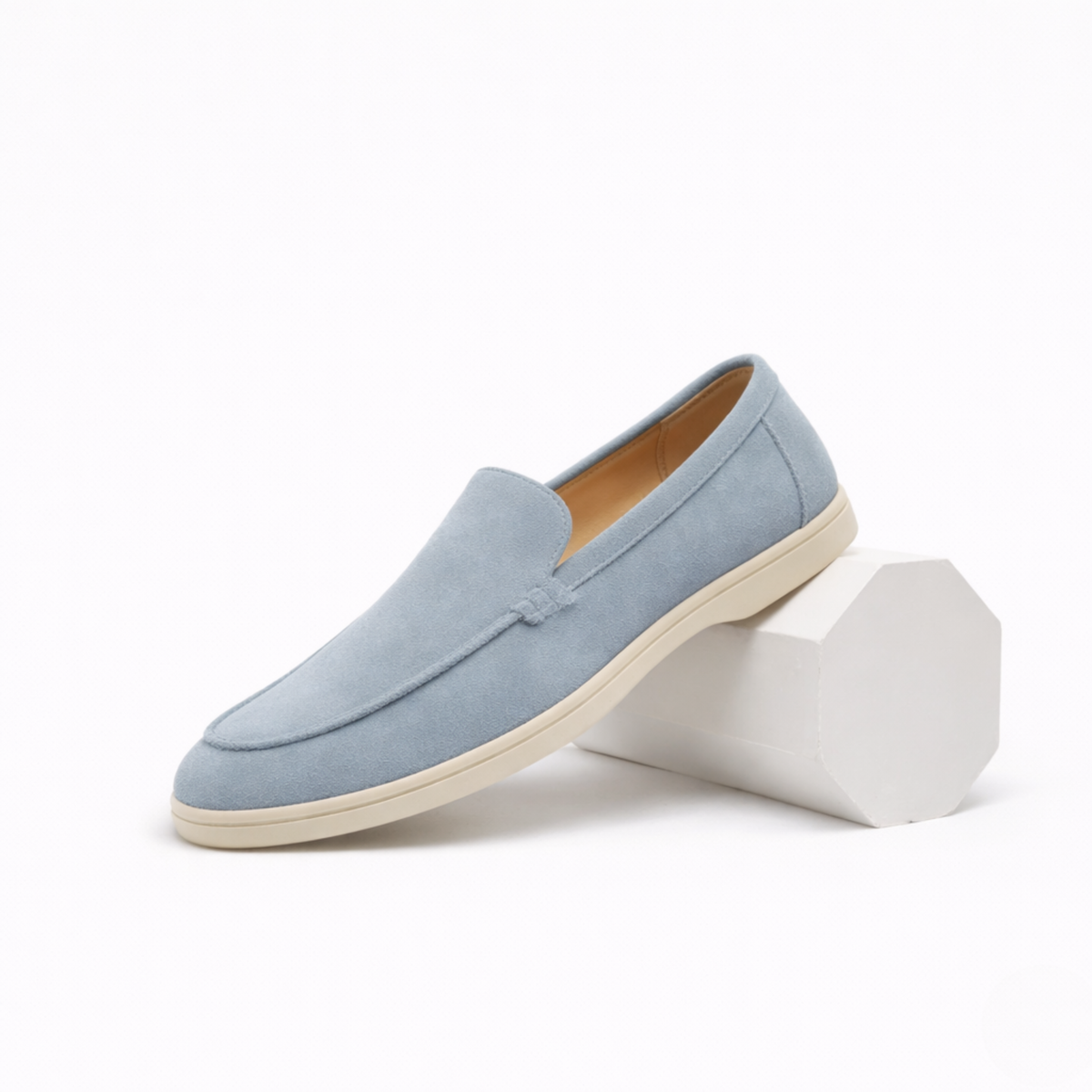 Men’s Suede Slip-On Loafers for Smart Casual Wear