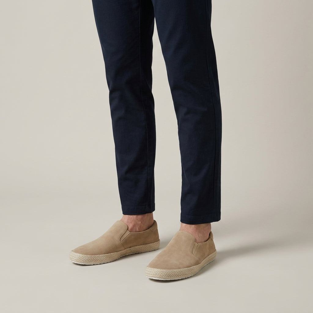 Classic Suede Slip-On Loafers Casual Shoes For Men