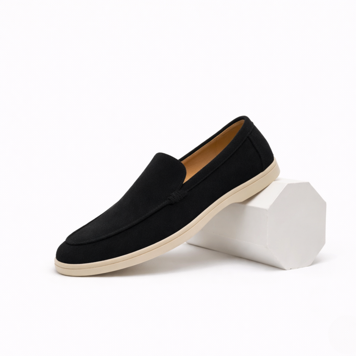 Men’s Suede Slip-On Loafers for Smart Casual Wear