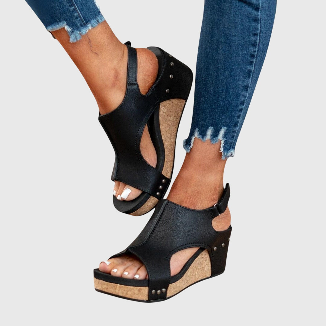 Women's Sandals Orthopedic Adjustable Cushioned Wedge Casual Comfort