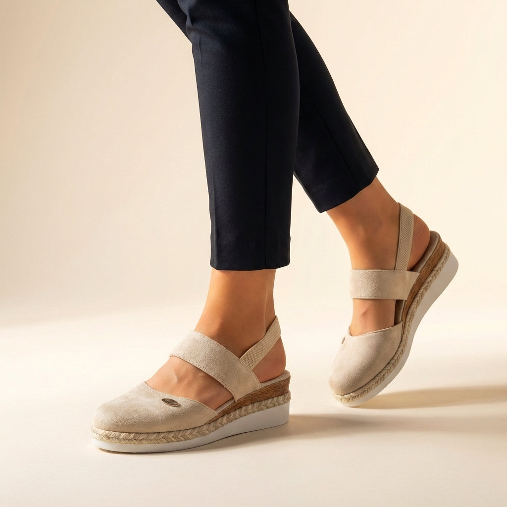 Women's Orthopedic Espadrille Platform Sandals | Comfort Fit