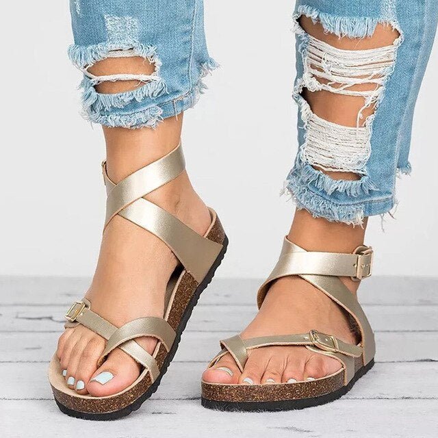 Women's Sandals Orthopedic Adjustable Supportive Cushioned Comfort