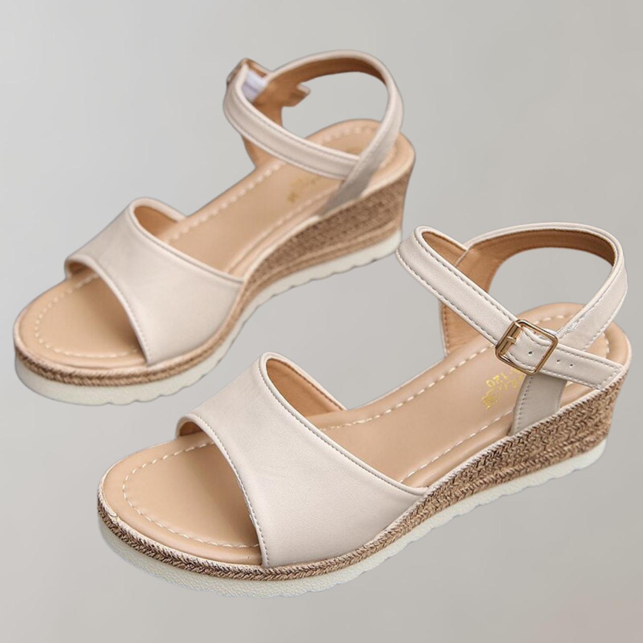 Women's Wedge Sandals Orthopaedic Adjustable Straps Casual Footwear