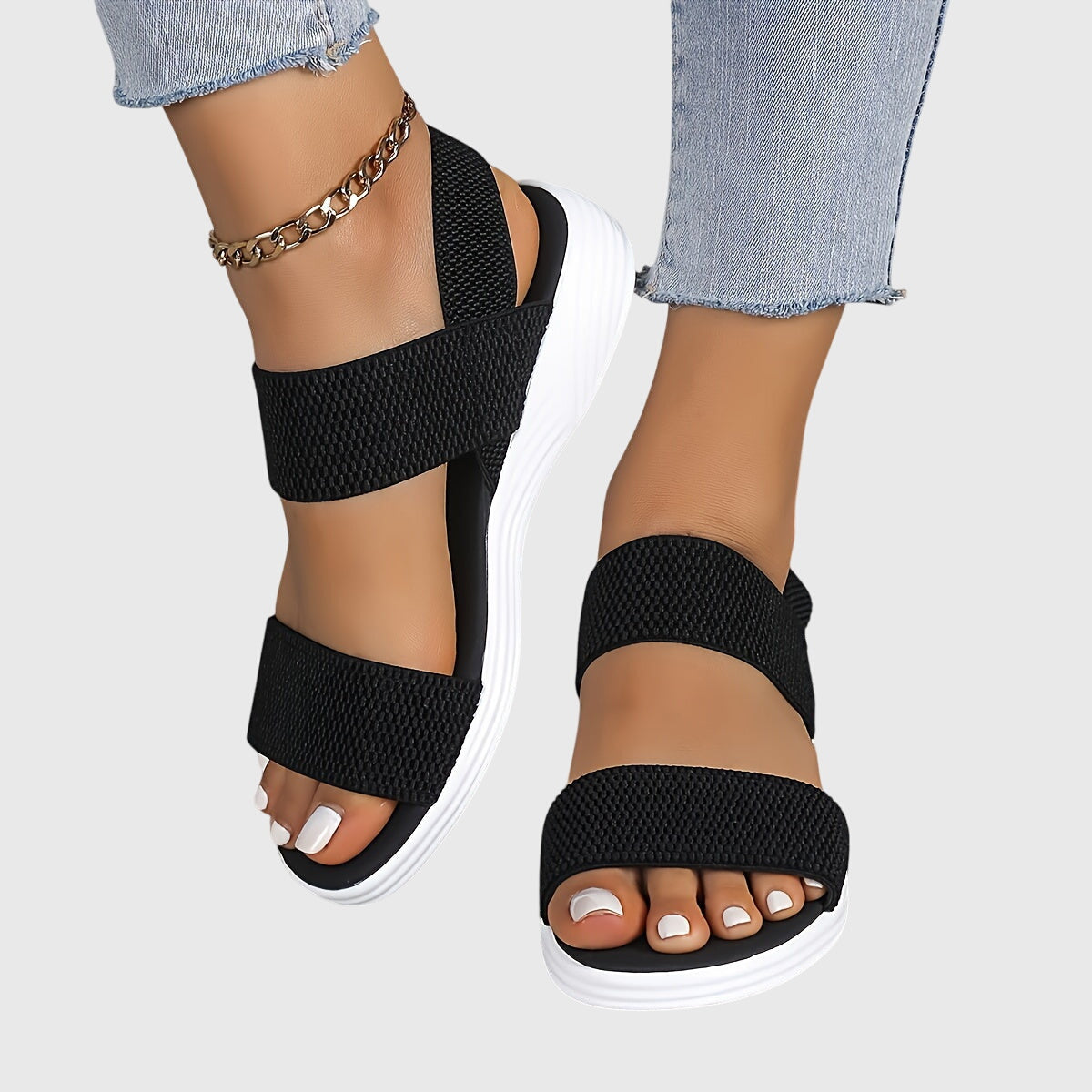 Women's Orthopedic Stretch Sandals | Cushioned | Casual Footwear