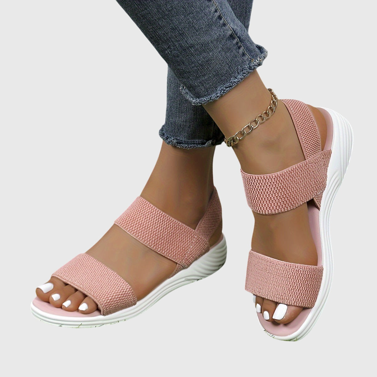Women's Orthopedic Stretch Sandals | Cushioned | Casual Footwear