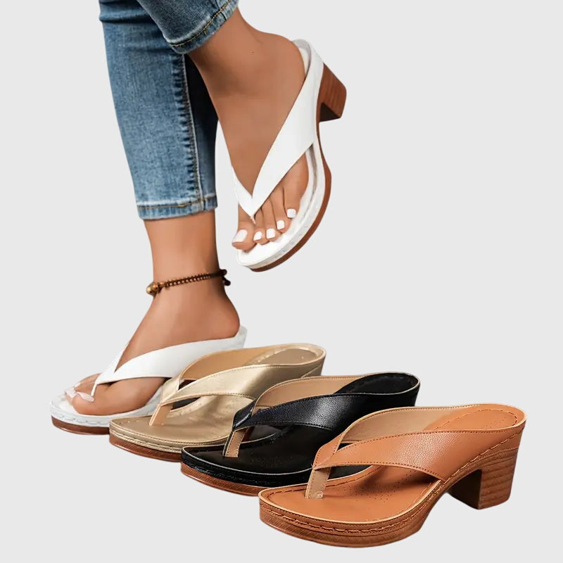 Women's Orthopedic Sandals Ergonomic Footbed Shock-Absorbing Casual Comfort