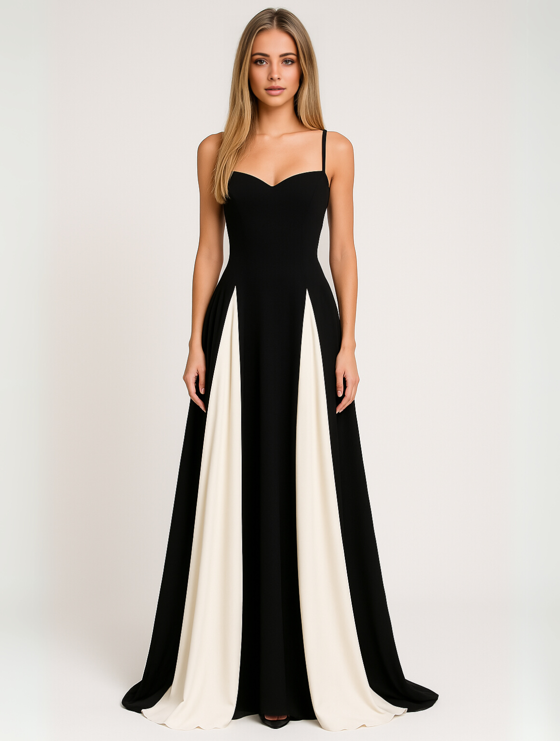 Women's Maxi Dress Strapless Formal Long Length
