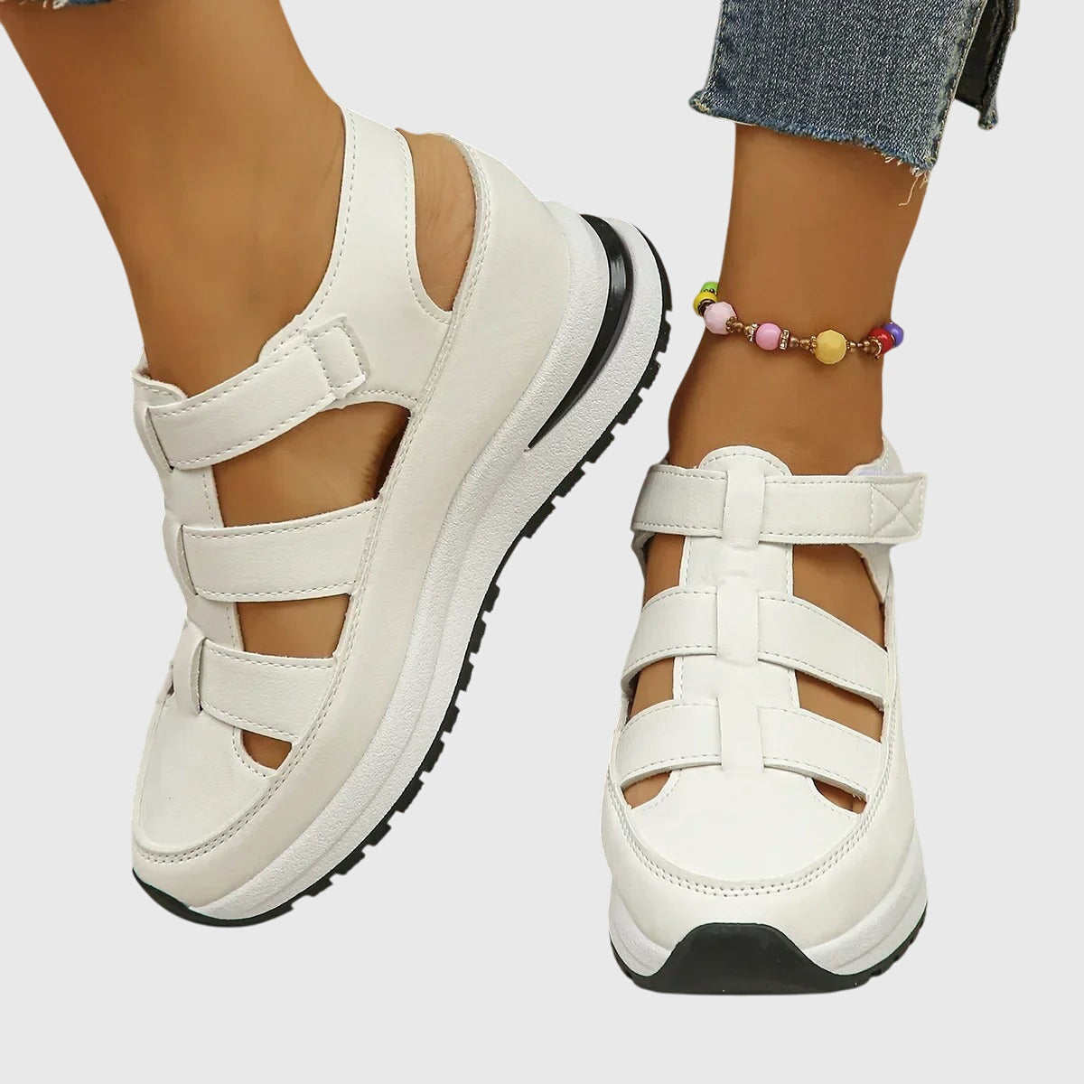 Women's Orthopedic Sandals Adjustable Straps Casual Footwear