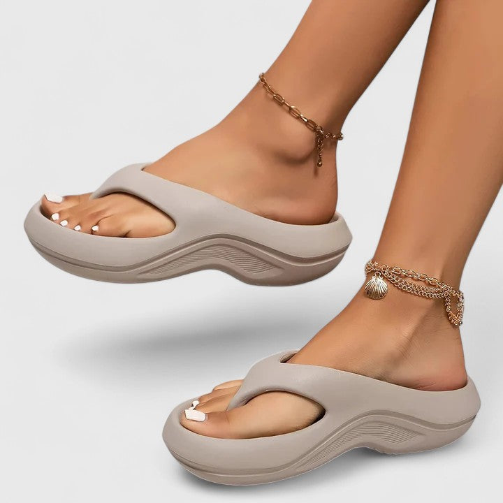 Women's Orthopedic Slide Sandals | Cushioned, Slip-On, Non-Slip | Casual Footwear