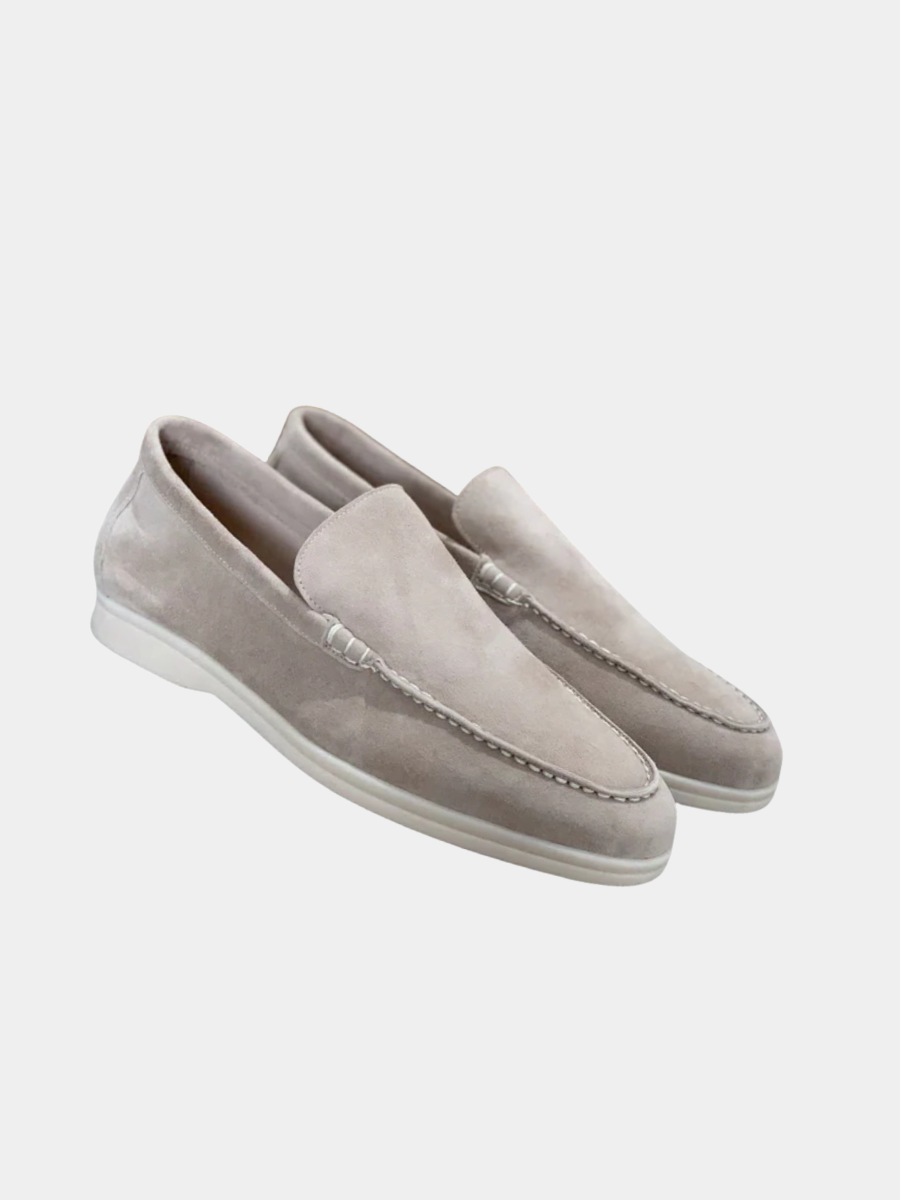 SUEDE SLIP-ON LOAFERS FOR MEN