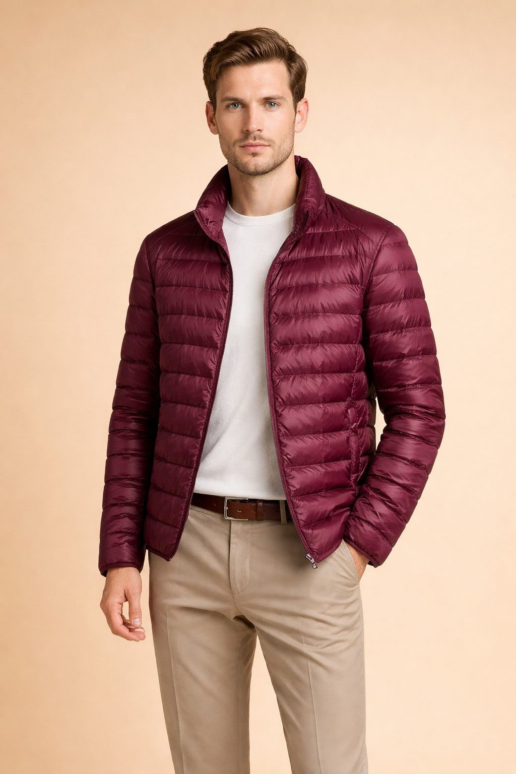 Matteo Ricci | Luxury Lightweight Quilted Jacket For Men
