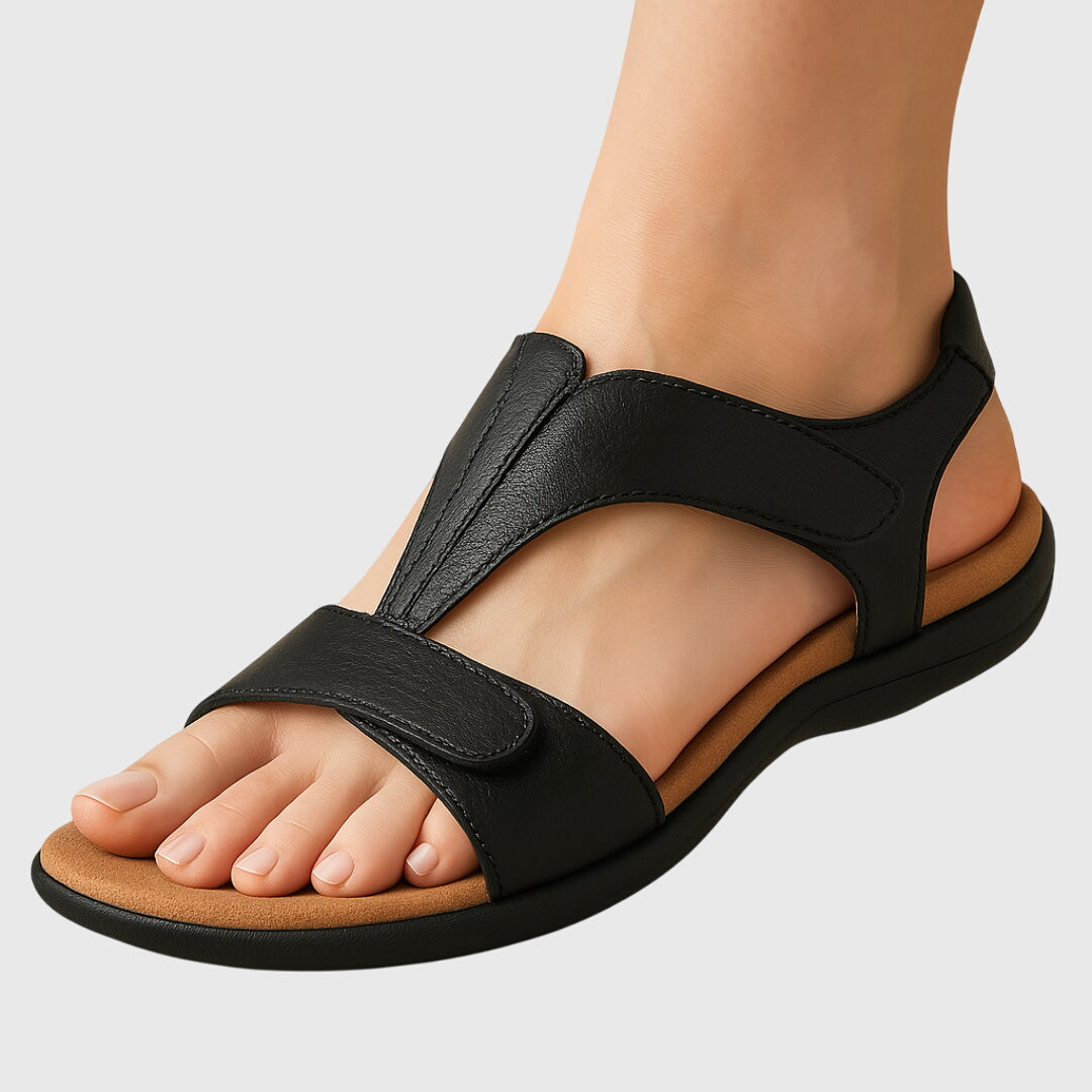Women's Orthopedic Sandals Arch Support Velcro Closure Casual