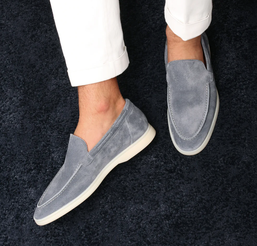 HARRINGTON OXFORD | SUEDE SLIP-ON LOAFERS FOR MEN