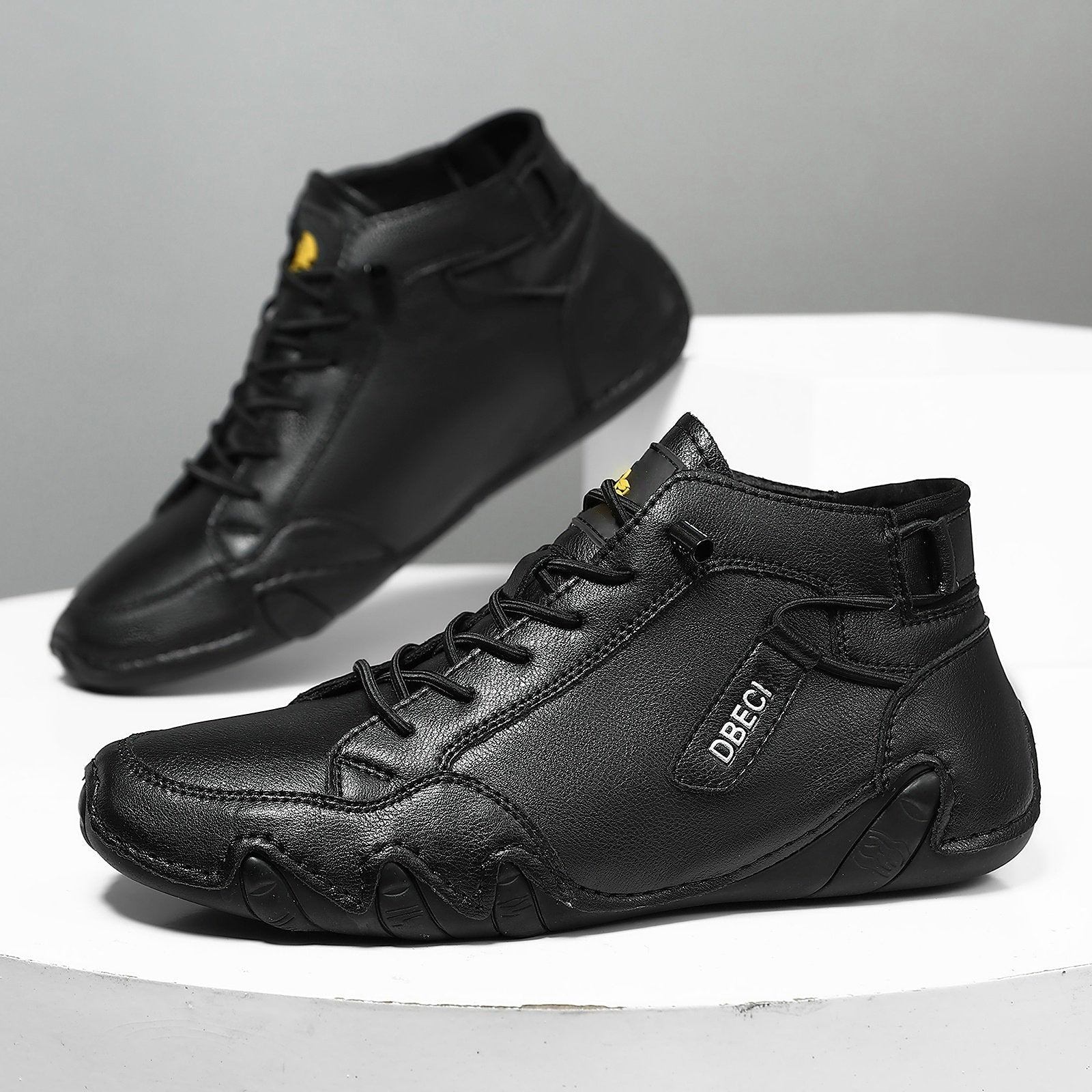 Men's Lace Up Boots with Durable Sole | Casual Footwear