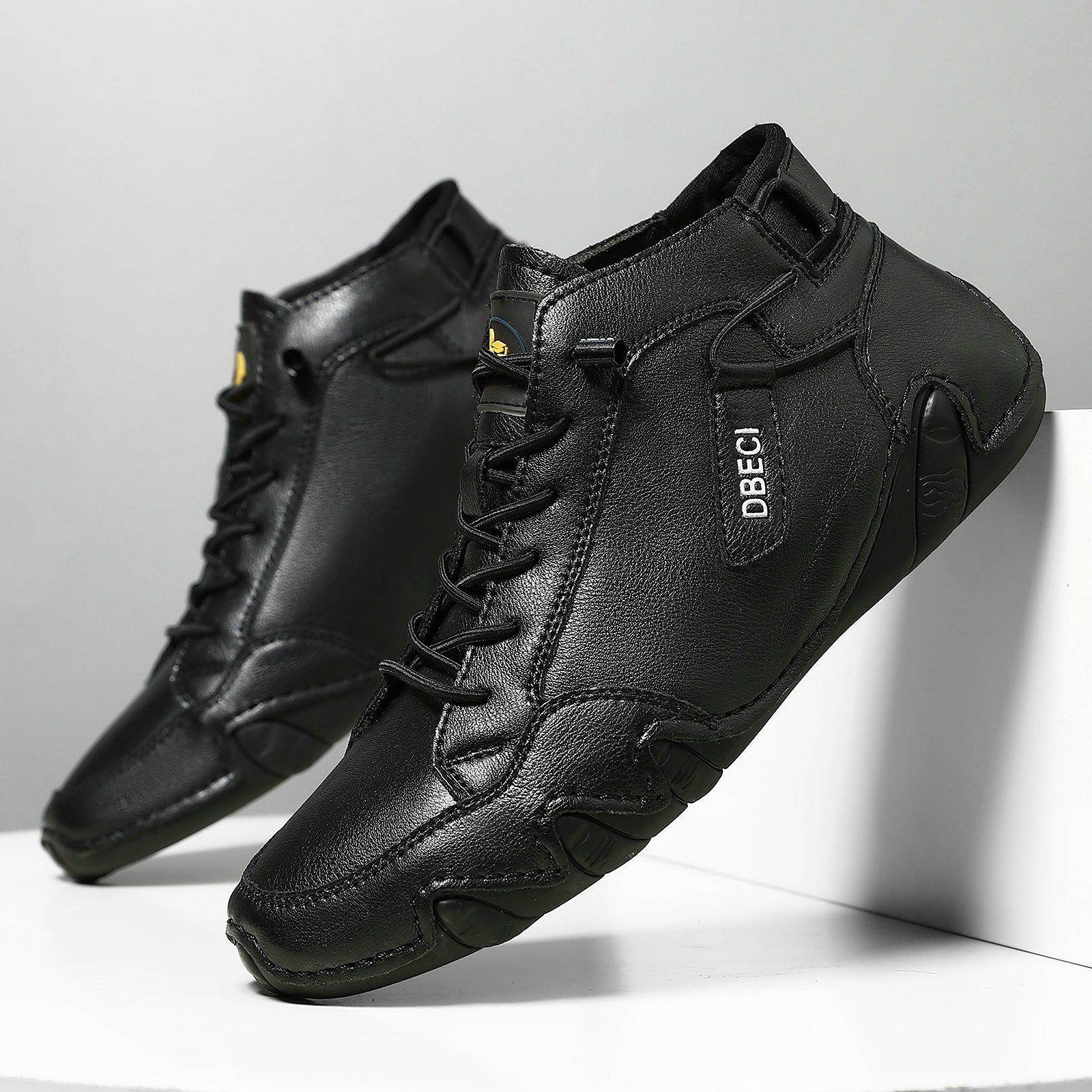 Men's Lace Up Boots with Durable Sole | Casual Footwear