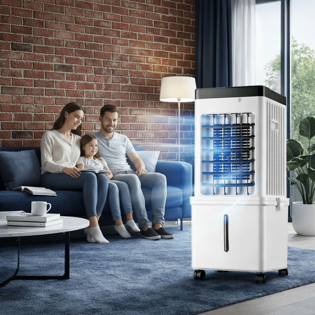 Portable 3-in-1 Air Cooler | Compact, Lightweight | Summer Use