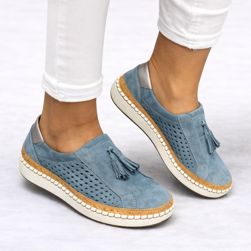 Women's Orthopedic Slip-On Shoes - Supportive Fit, Everyday Comfort