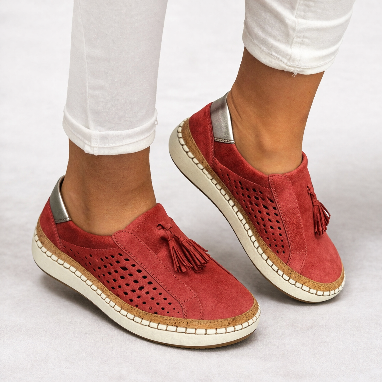 Women's Orthopedic Slip-On Shoes - Supportive Fit, Everyday Comfort