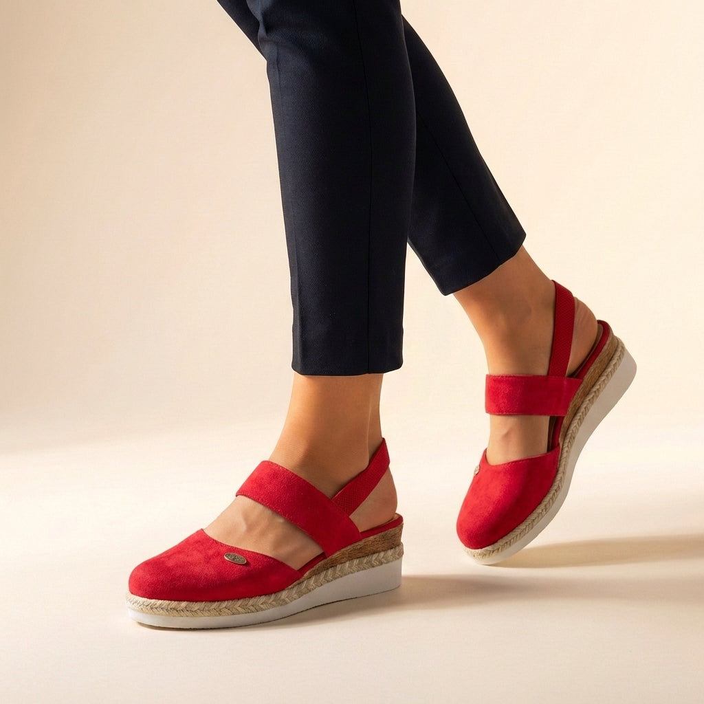 Women's Orthopedic Espadrille Platform Sandals | Comfort Fit