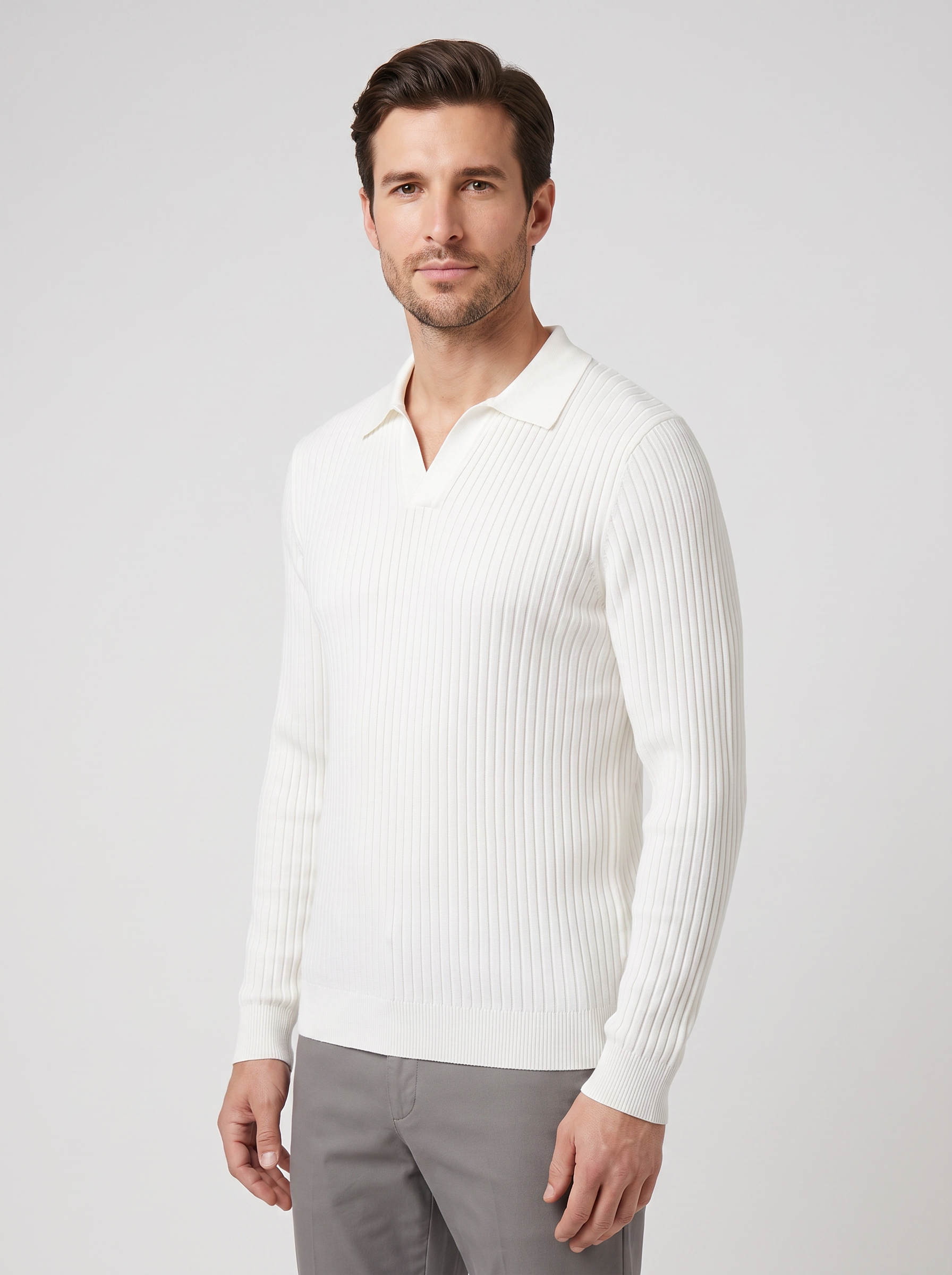White|three-quarter