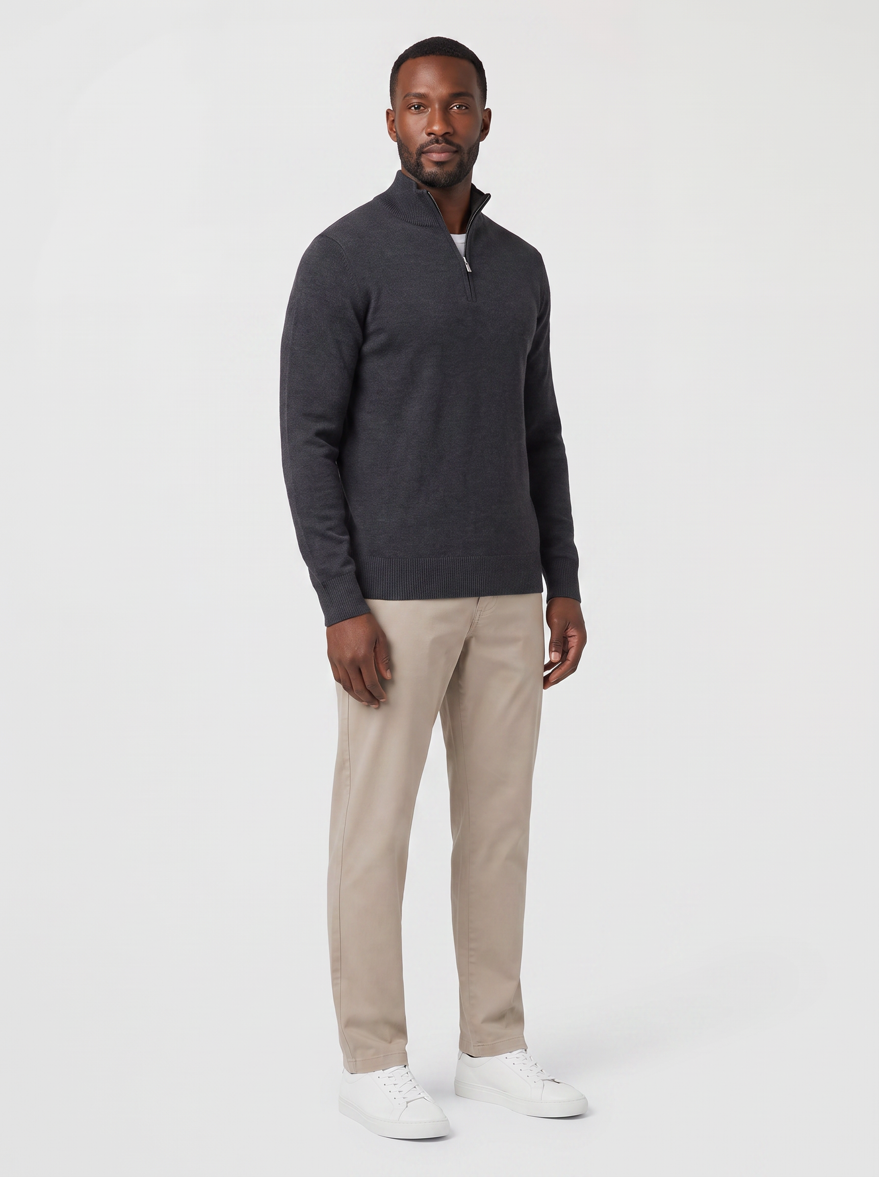 Gray|three-quarter