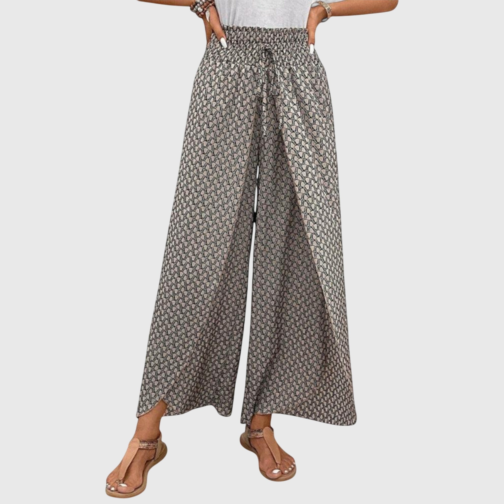 Women's Palazzo Pants High Waist Lightweight Design Casual
