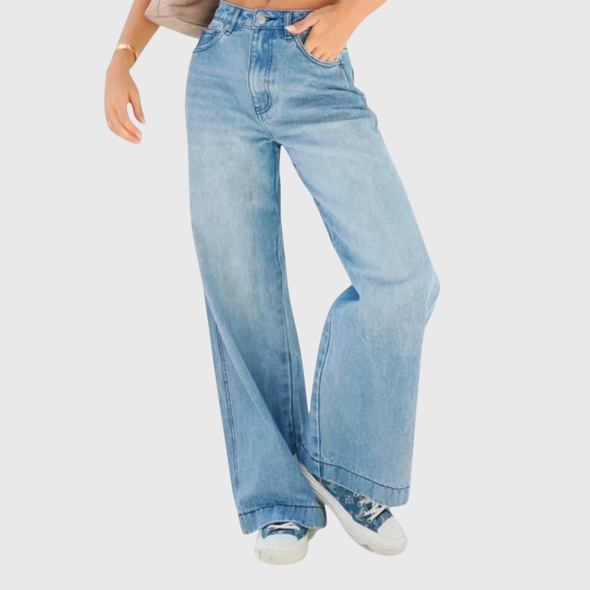 Women's Baggy Pants Cotton Relaxed Fit Casual Style
