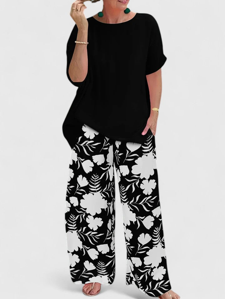 Women's Casual Pants Relaxed Fit Cotton