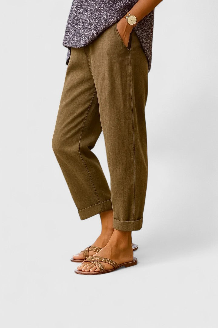 Women's Lightweight Relaxed Fit Breathable Pants Casual