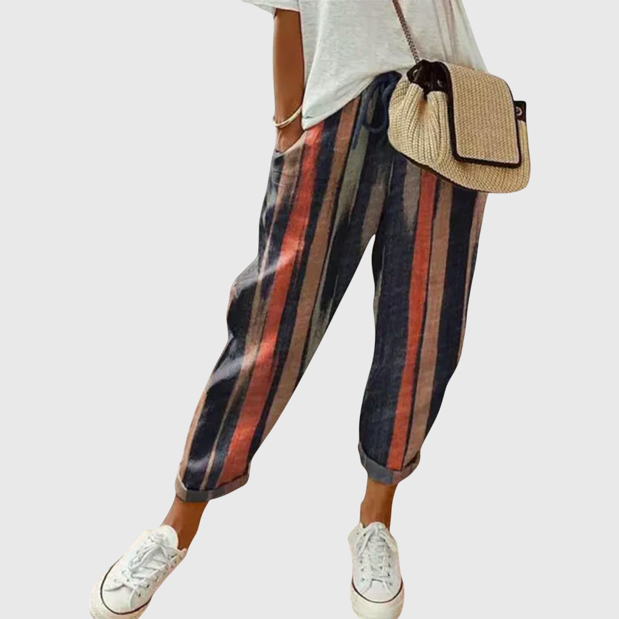 Women's Casual Pants Lightweight Breathable Cotton Fit