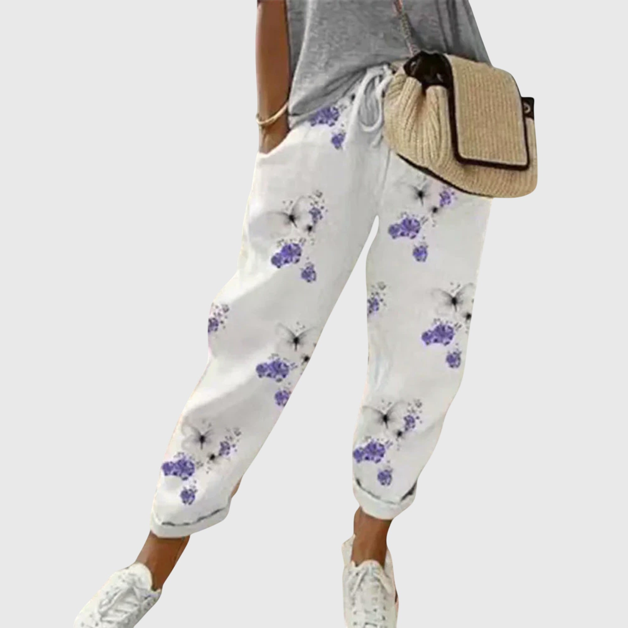 Women's Casual Pants Lightweight Breathable Cotton Fit