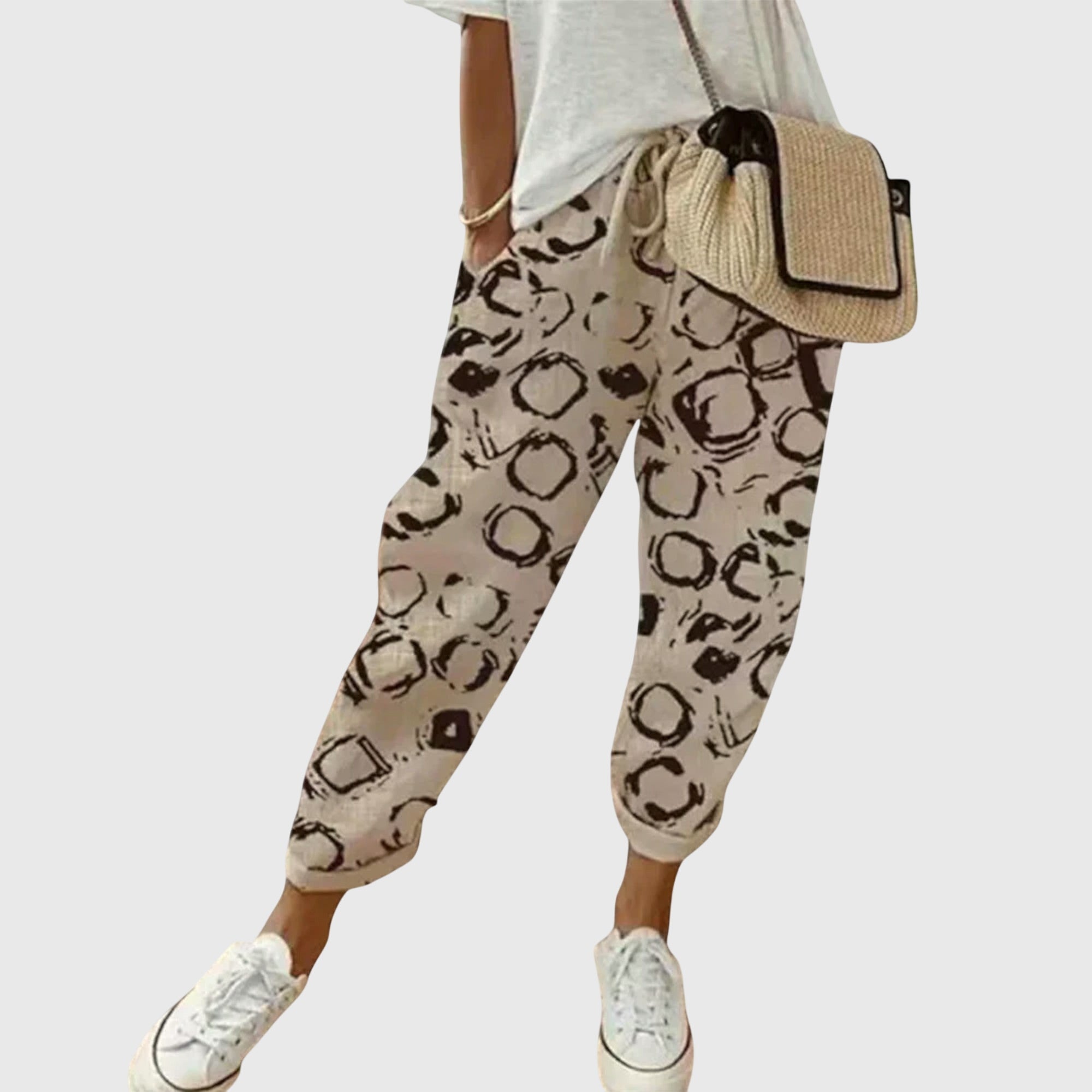 Women's Casual Pants Lightweight Breathable Cotton Fit