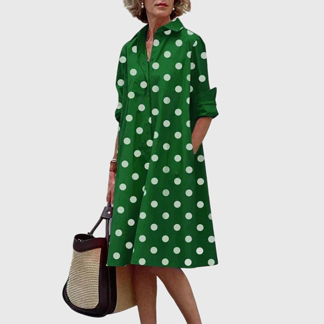 Women's Casual Dress Flowing Design with Pockets