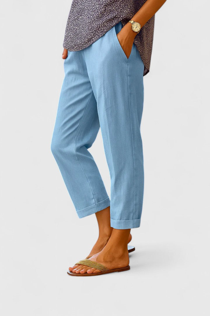 Women's Lightweight Breathable Relaxed Fit Pants | Casual Trousers