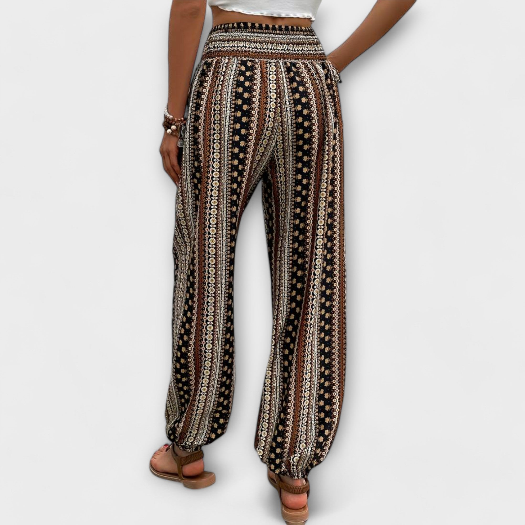 Women's Pants Ethnic Graphic Versatile Design Casual