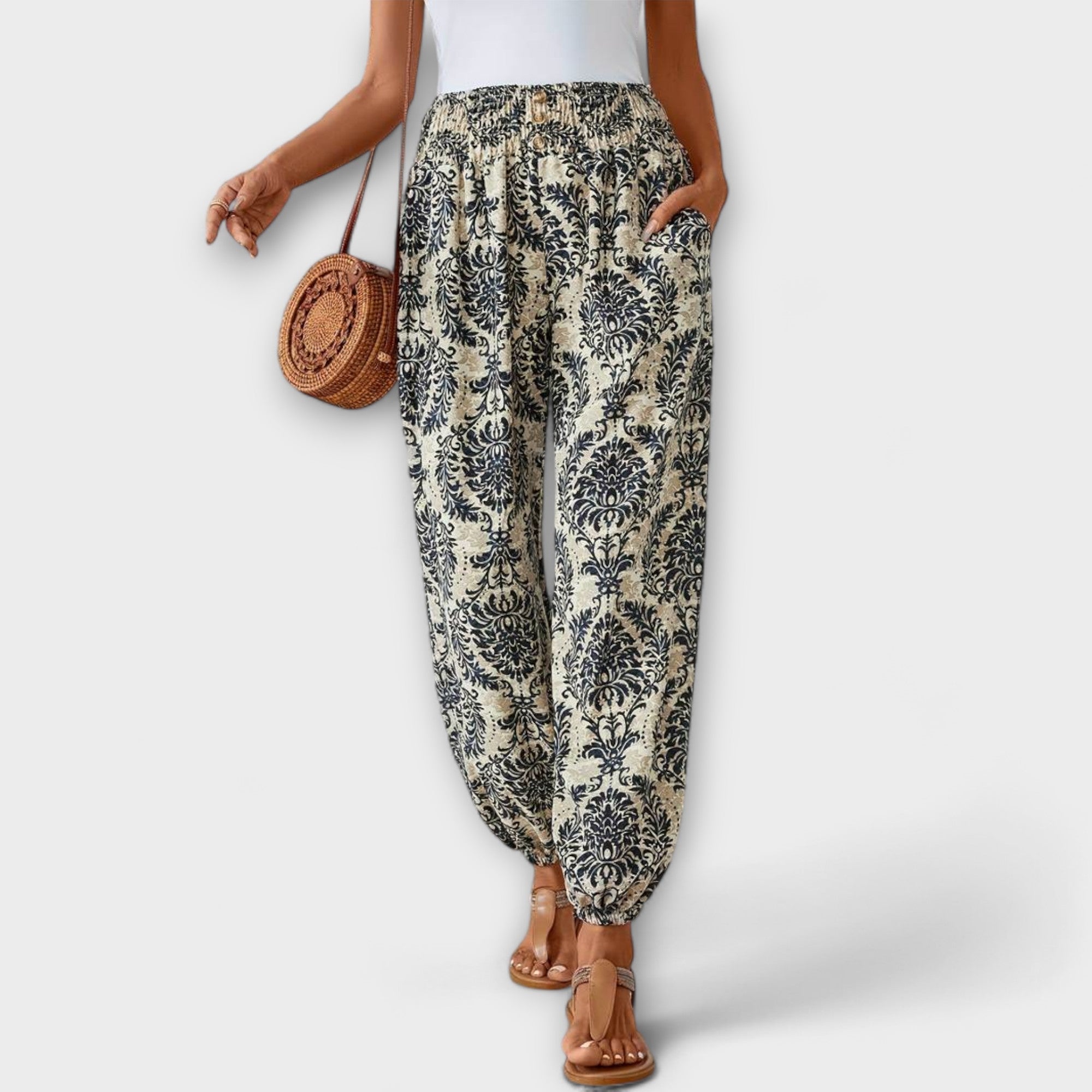 Women's Pants Ethnic Graphic Versatile Design Casual