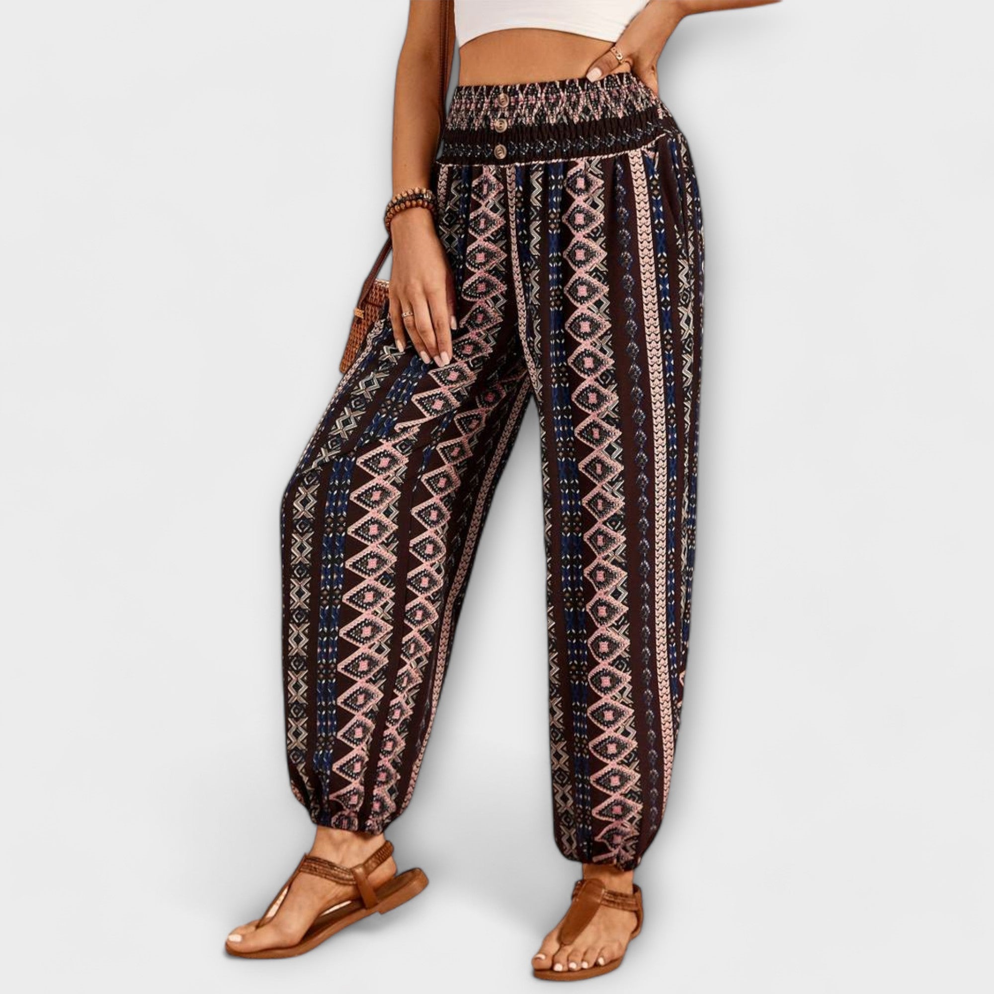 Women's Pants Ethnic Graphic Versatile Design Casual