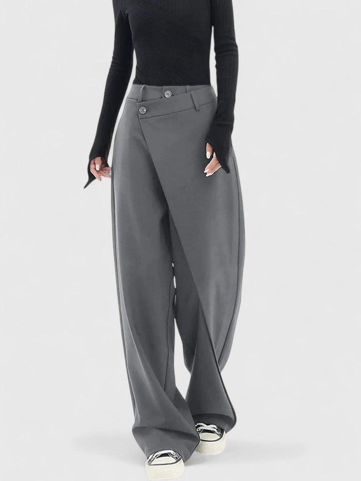 Women's Pants Flattering Fit Versatile Style Polyester Casual