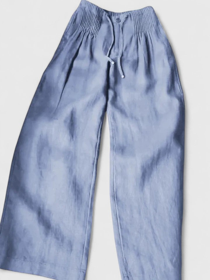 Women's Saree Pants Airy Fit Flattering Silhouette Cotton Casual Wear