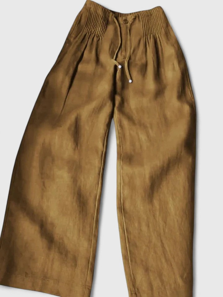 Women's Saree Pants Airy Fit Flattering Silhouette Cotton Casual Wear