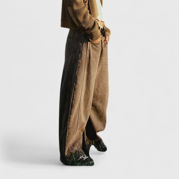 Women's Wide-Leg Pants Cotton Casual Style