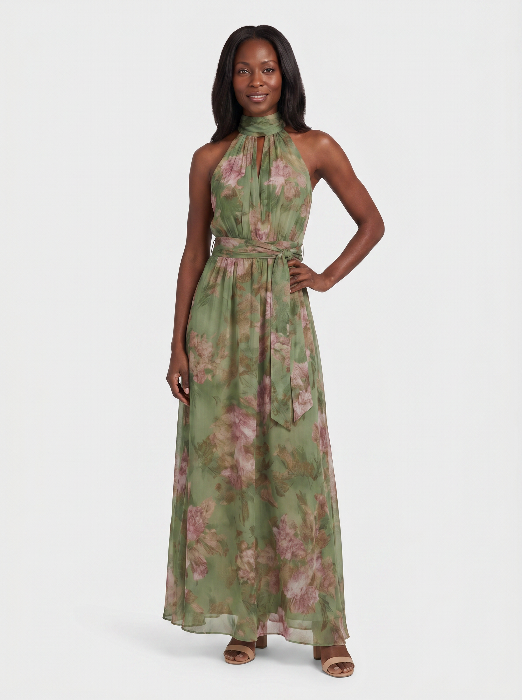 Green|pose