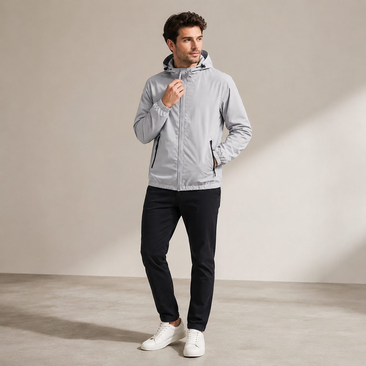 Bastian - Hooded Waterproof Jacket for Men
