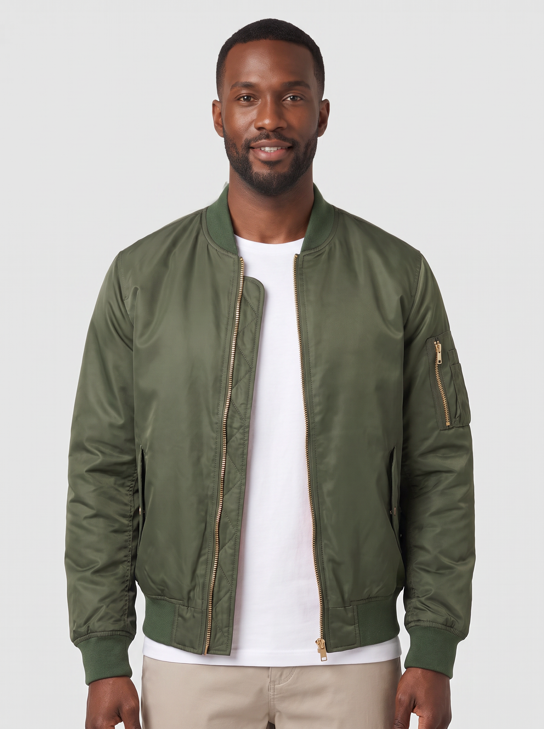 Olive green|front