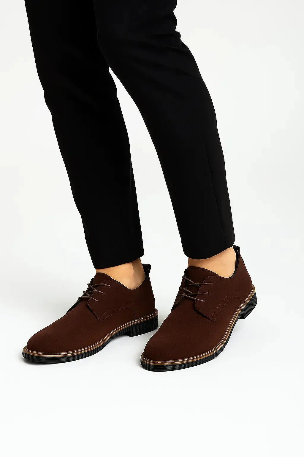 Harrington Oxford | Men's Oxford Shoes Suede Leather Lace-Up Business Casual Harrington Oxford