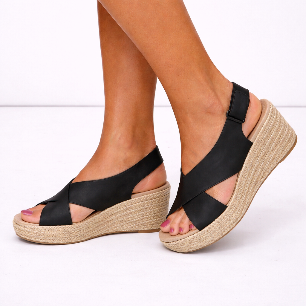 Women's Espadrille Sandals Orthopedic Support Casual
