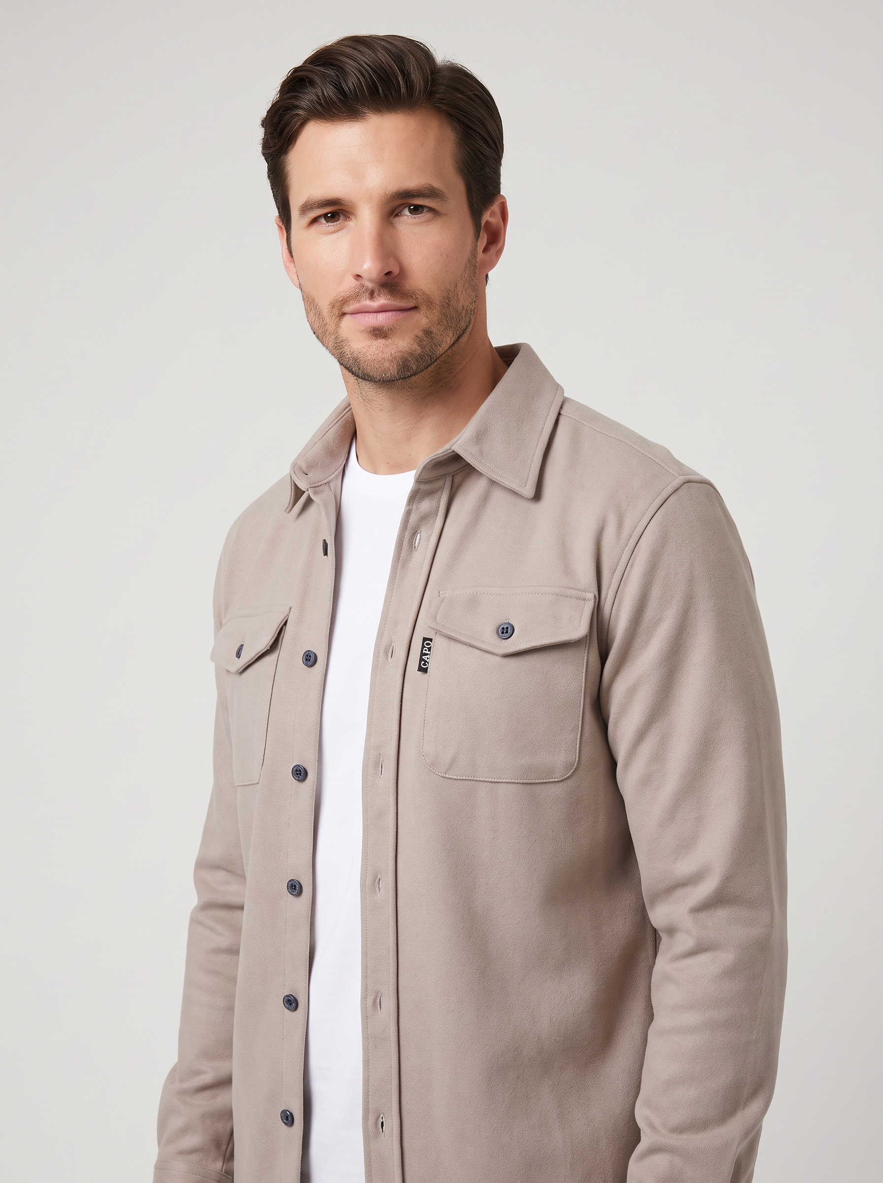 Beige|three-quarter