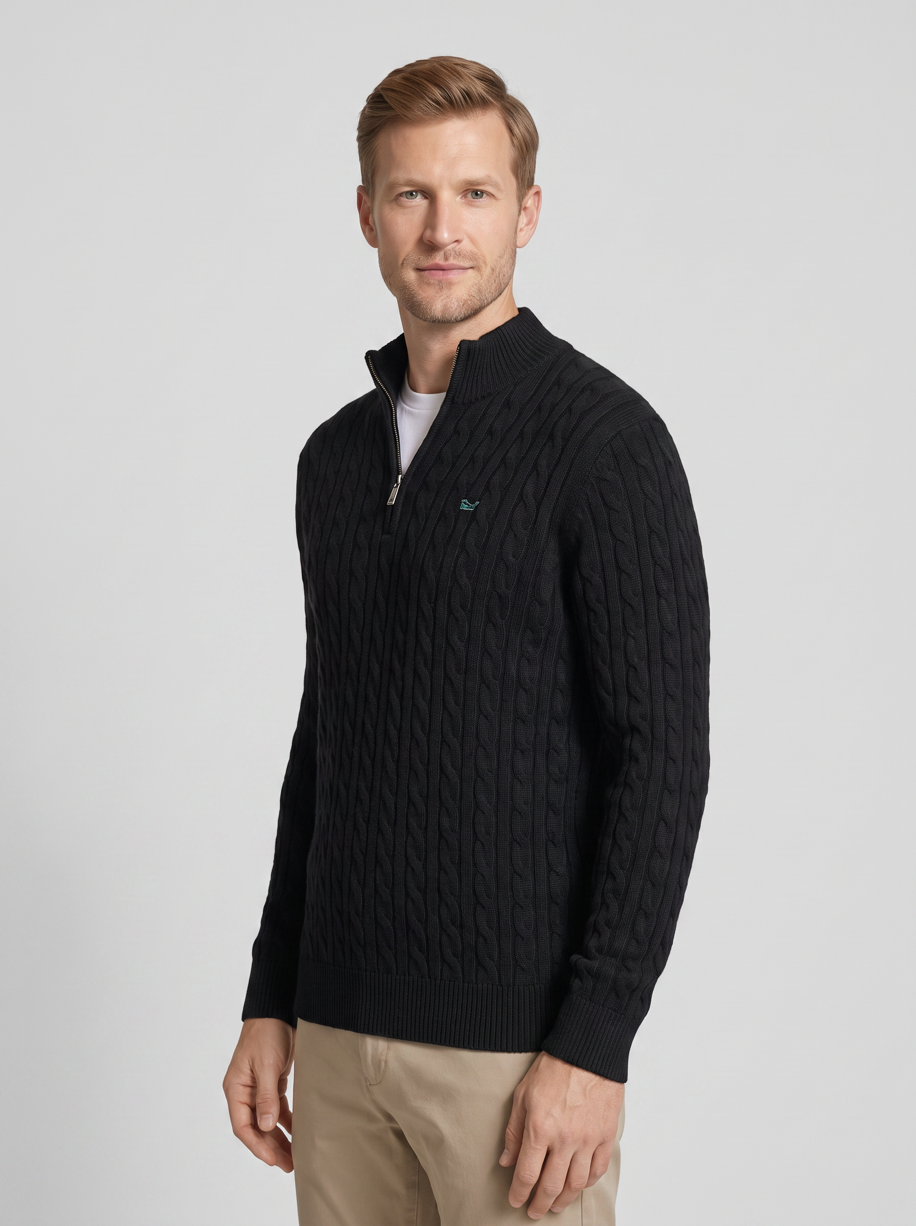 Black|three-quarter