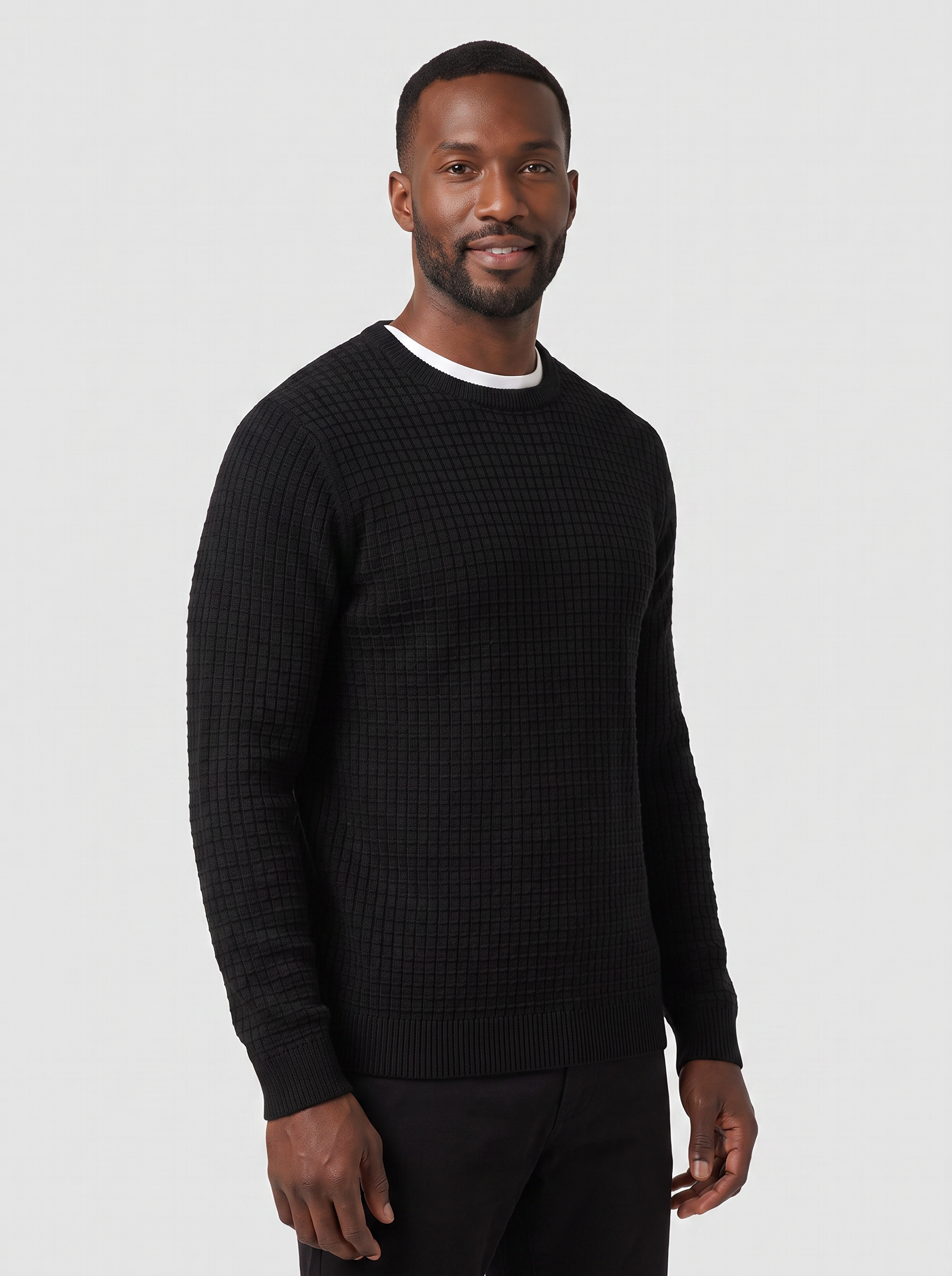 Black|three-quarter